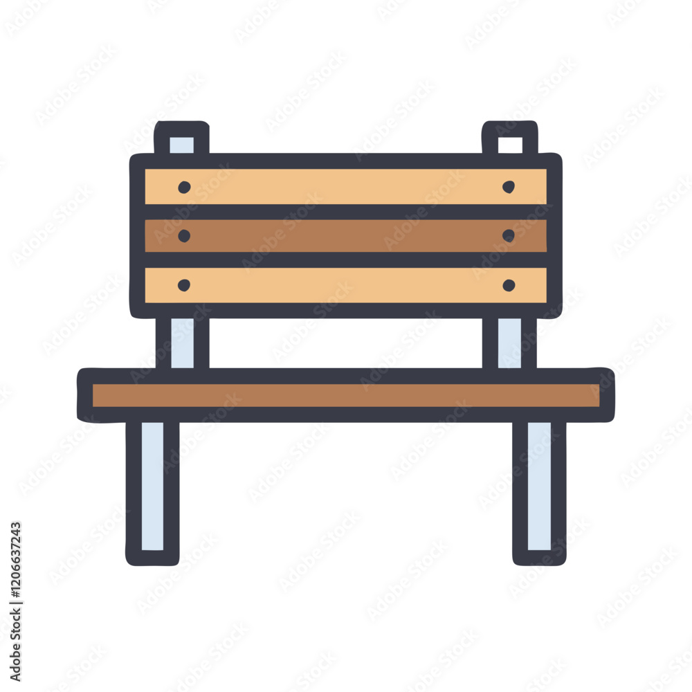 bench icon design bench icon design