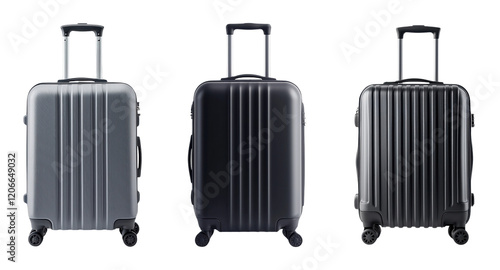 Wallpaper Mural Stylish luggage collection in various colors and textures Torontodigital.ca