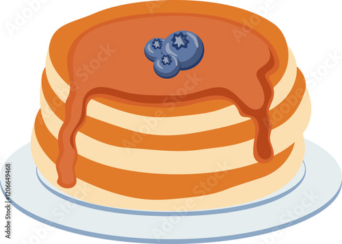 Pancake On Plate