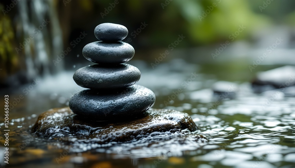 zen, stones, asymmetrical, stack, rugged, textures, rock, water, stream, gentle, wet, droplets, surfaces, ripples, splashes, photorealistic, detail, soft, natural, lighting, harmony, balance, serene, zen, stones, asymmetrical, stack, rugged, textures, rock, water, stream, gentle, wet, droplets, surfaces, ripples, splashes, photorealistic, detail, soft, natural, lighting, harmony, balance, serene,