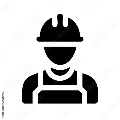 construction worker icon design