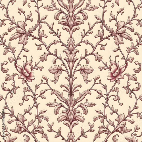 seamless pattern with flowers