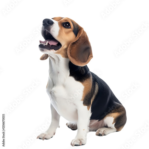 Beagle dog breed no background photo