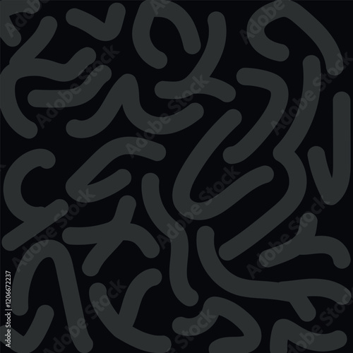 Abstract geometric poster. Print of minimal modern shapes and forms, contemporary backdrop for banners 