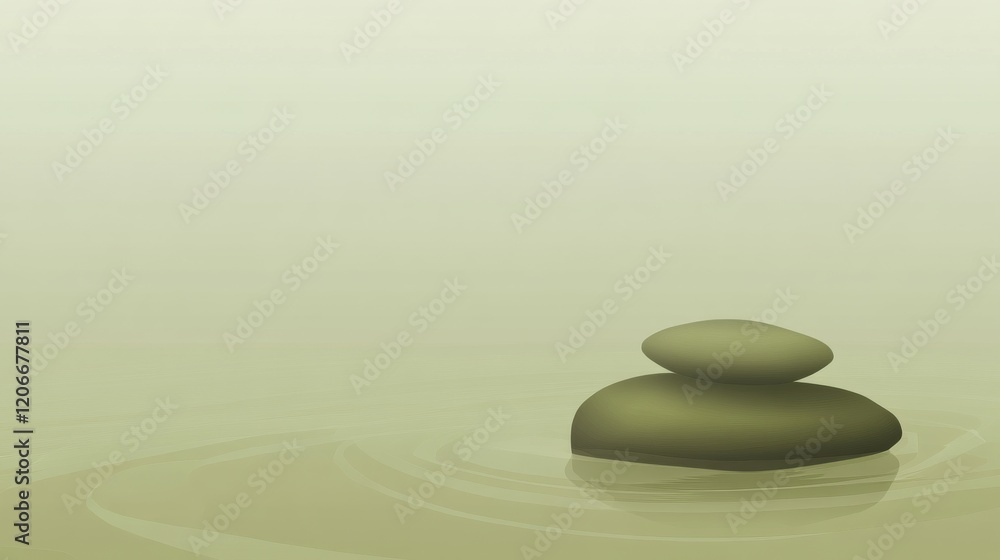A tranquil zen garden gradient background.featuring soft greens and browns.emphasizing peace and mindfulness.Ideal for meditation apps, wellness blogs, and serene designs A tranquil zen garden gradient background.featuring soft greens and browns.emphasizing peace and mindfulness.Ideal for meditation apps, wellness blogs, and serene designs