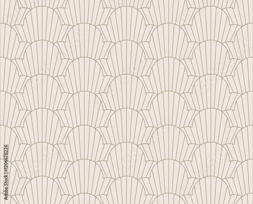 art deco seamless pattern in vintage and retro style