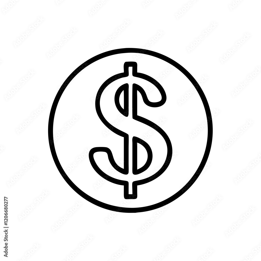 dollar sign icon design dollar sign icon design