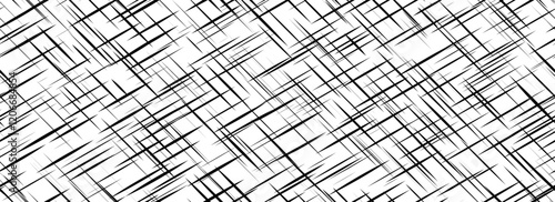 Принти на полотні Black crosshatch seamless texture