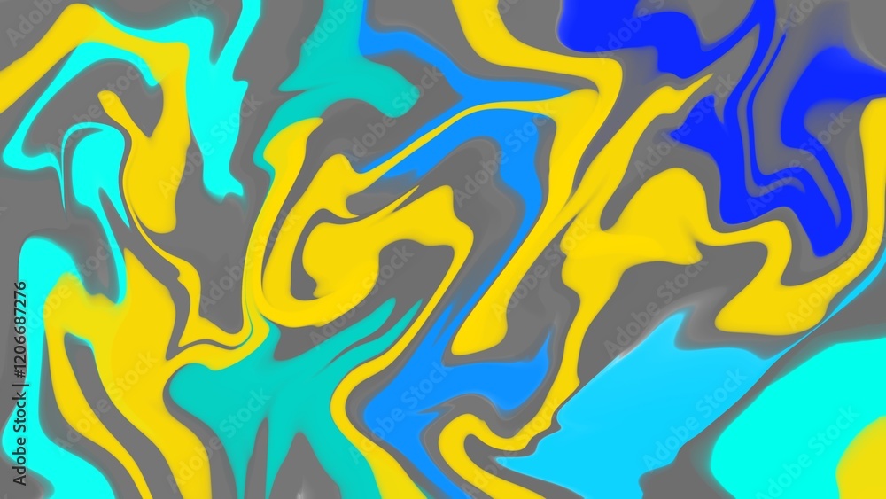 Abstract Color Swirl Chaos Abstract Color Swirl Chaos