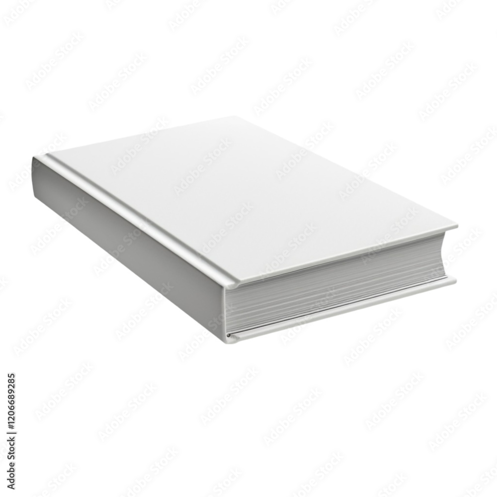 Floating Book Mockup Isolated on a Transparent Background Floating Book Mockup Isolated on a Transparent Background
