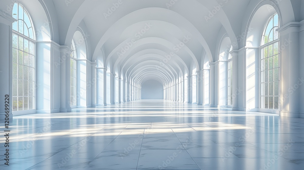 Fototapeta premium interior of the hall of the church