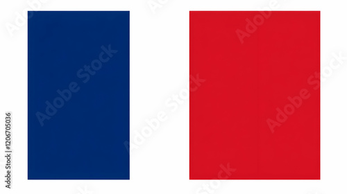 Free Download French flag, tricolor, national symbol, plain background, patriotic imagery - GFXLoad