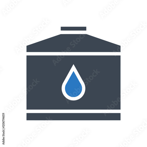 Oil Tank Icon