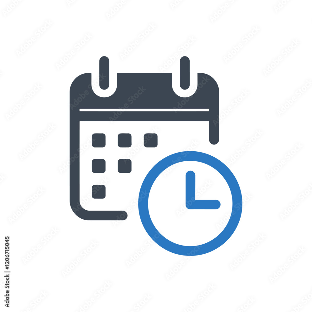 Calendar Event Clock Icon Calendar Event Clock Icon