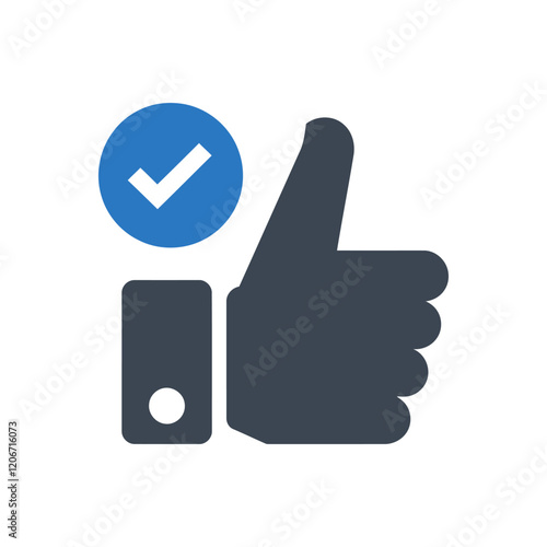 Approved Thumbs Up Icon