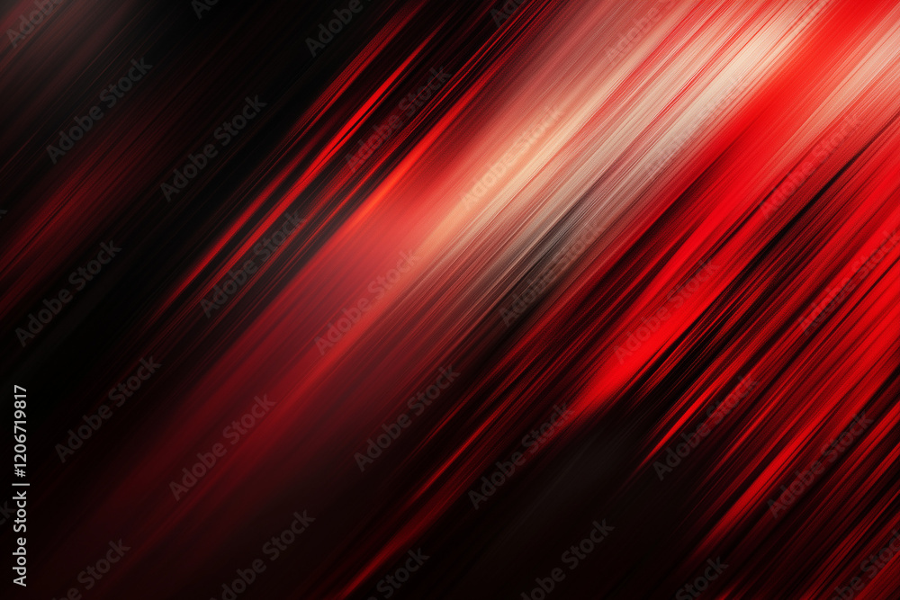 Fototapeta premium Red abstract background with diagonal lines red gradient vector illustration dynamic concept.