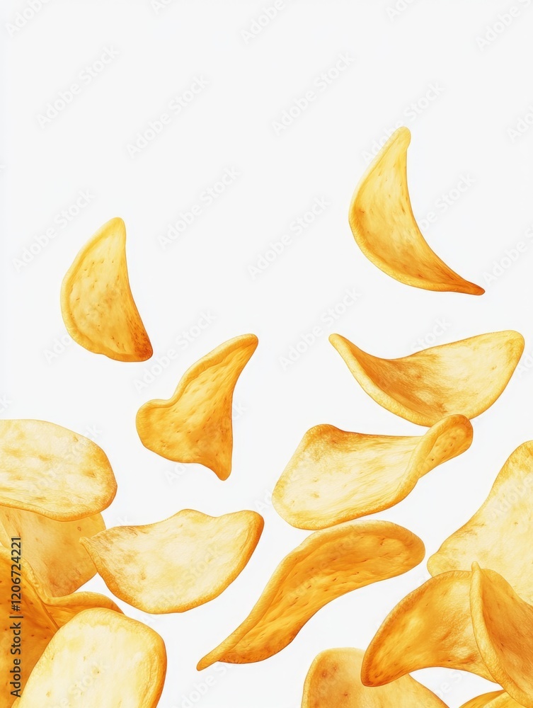 Falling Potato Chips Falling Potato Chips