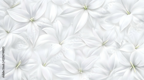 White flowers background, close-up, soft texture, floral design, website banner