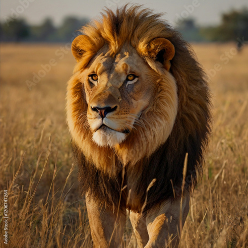 photos of lions in the wild