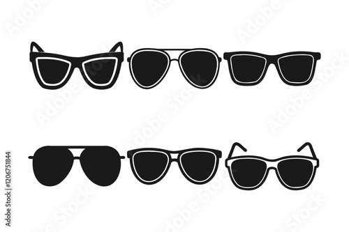 Collection of Different Sunglasses Styles