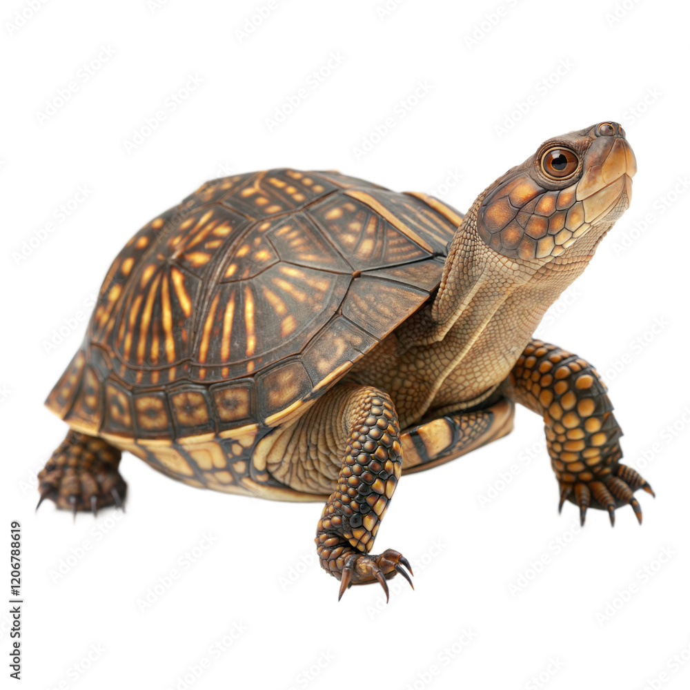Fototapeta premium Box Turtle AI Generated Image