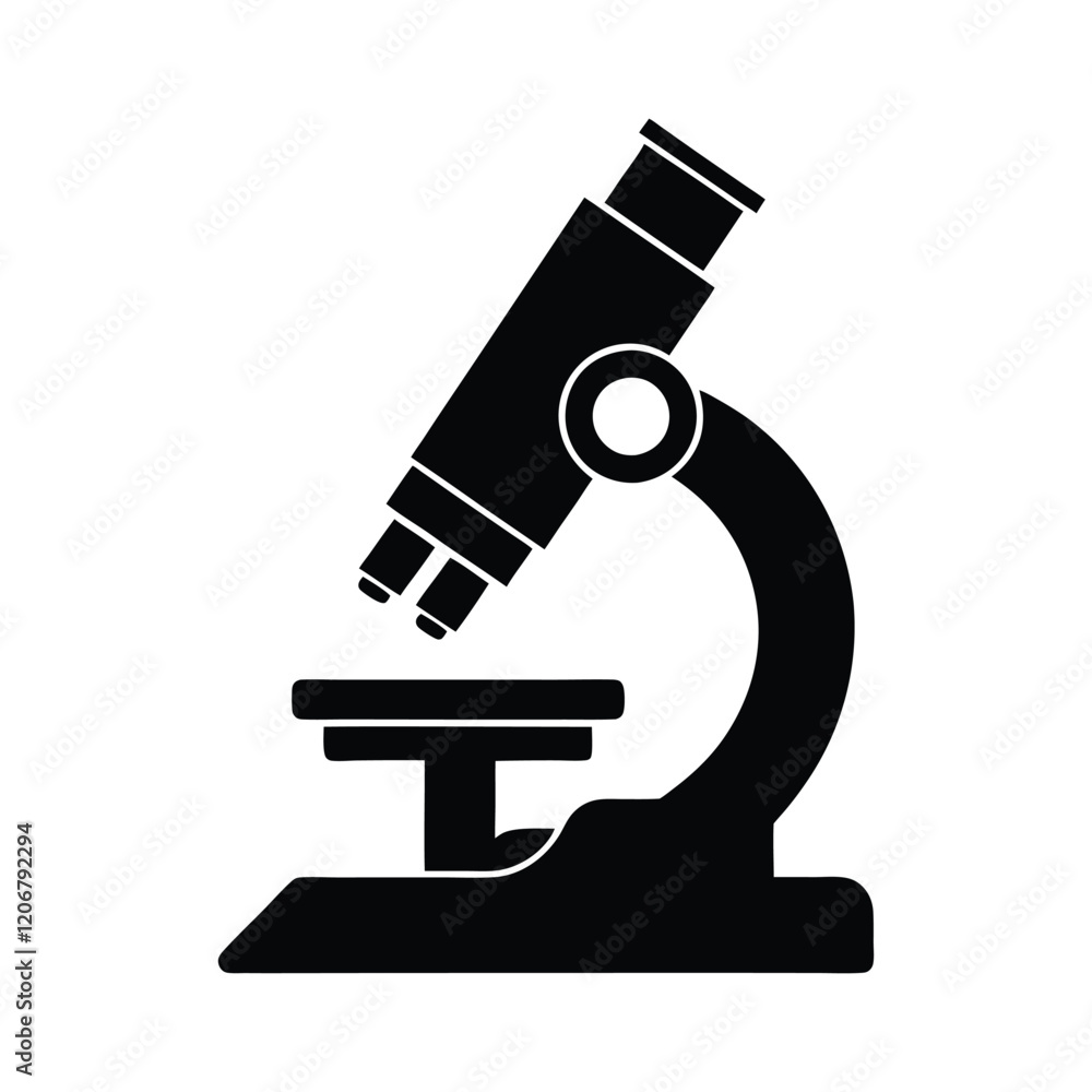 modern microscope illustration modern microscope illustration