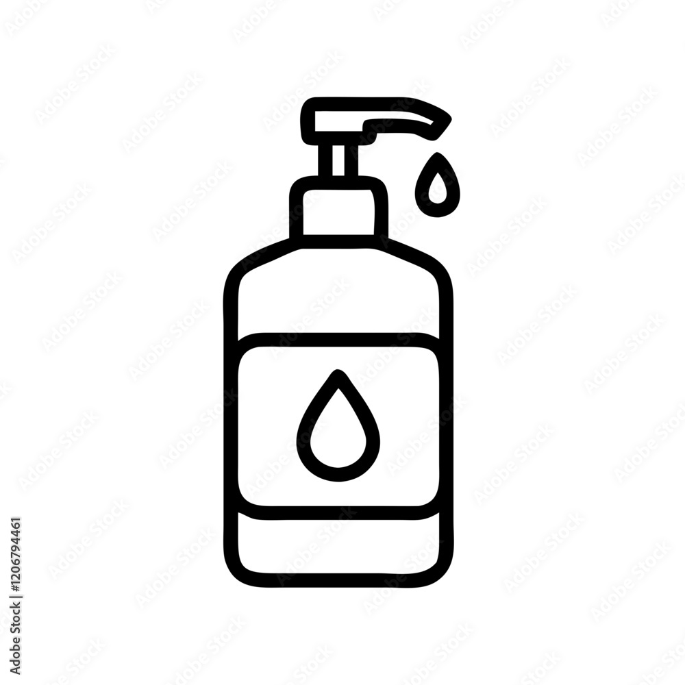Fototapeta premium liquid soap icon design