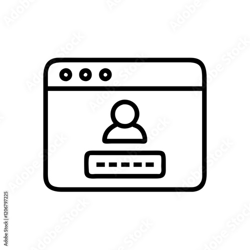 login icon design