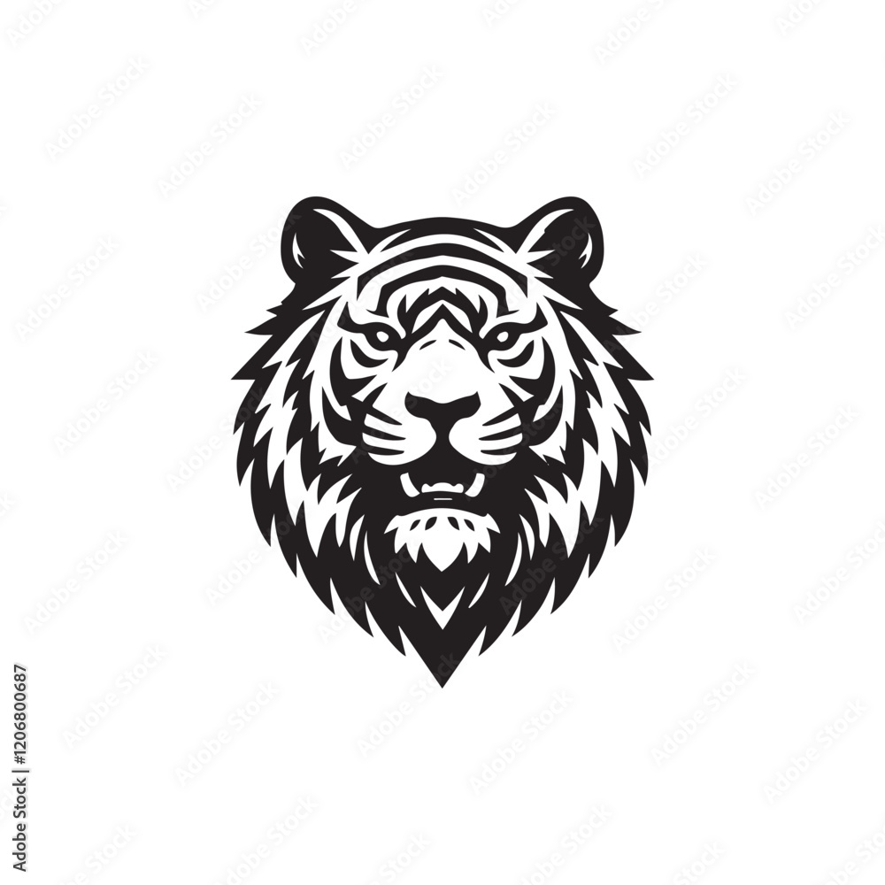 tiger head vector tiger head vector