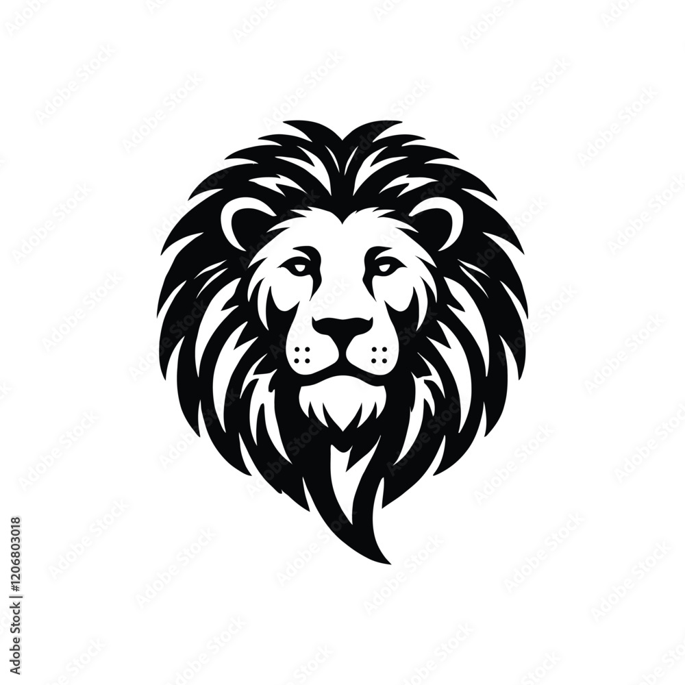 lion head silhouette vector art design
lion head silhouette vector art design