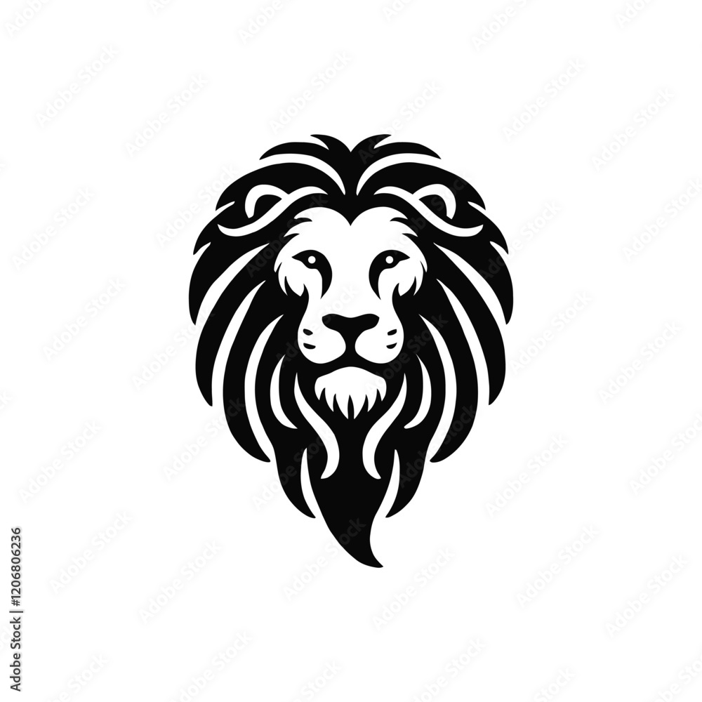 lion head silhouette vector art design
lion head silhouette vector art design