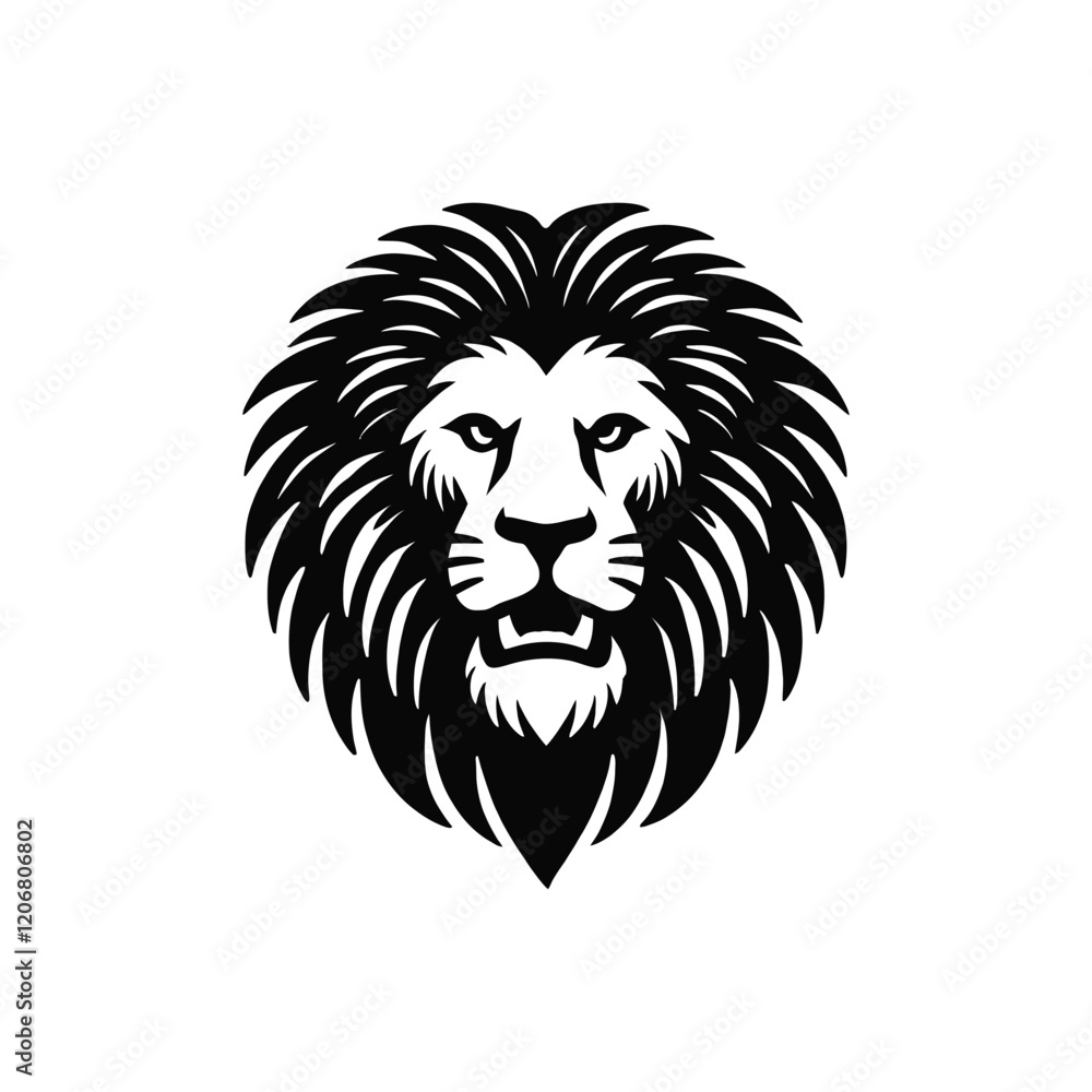 lion head silhouette vector art design
lion head silhouette vector art design