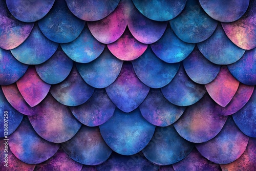 Wallpaper Mural Dragon scale pattern background. Torontodigital.ca