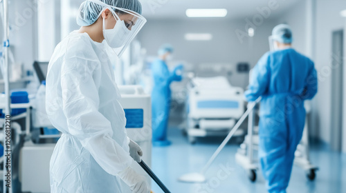 Hospital Cleaning Crew: Ded...
