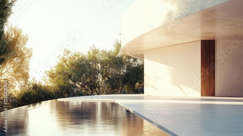 Wallpaper Mural Large white billboard mockup in a sunny location, providing an ideal space for business marketing, promotions, or advertisements. Torontodigital.ca