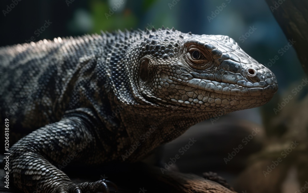 Obraz premium Closeup of a Lizard