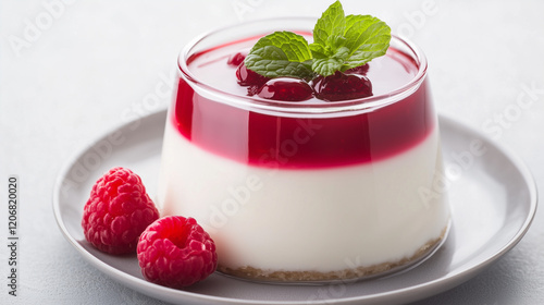 Raspberry Cheesecake Desser...
