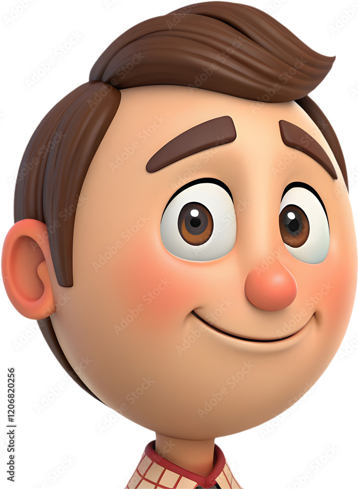 Man face emoji icon clipart for emotional expression in modern designs. Man face emoji icon clipart for emotional expression in modern designs.