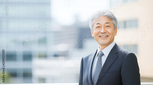 Confident Senior Executive:...