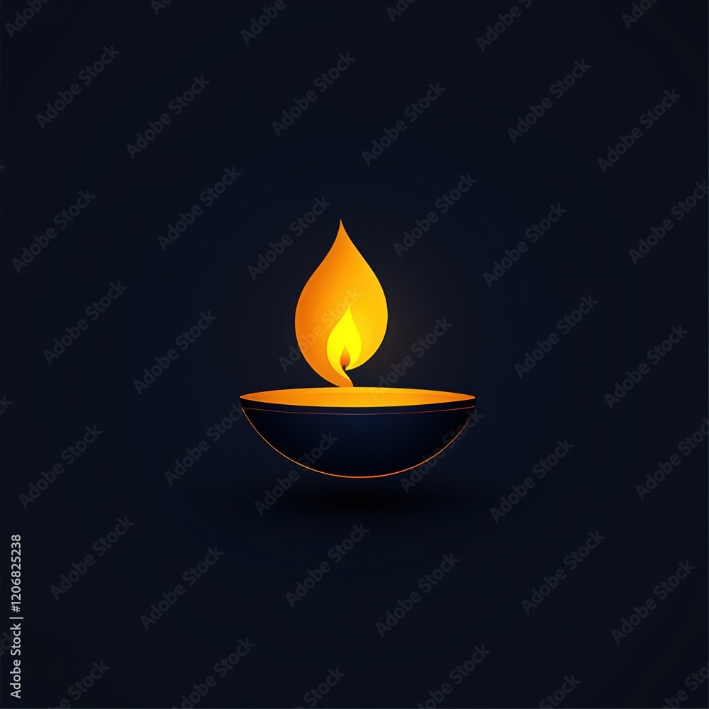 Joyful Diwali Poster with Decorative Diya Lamp Vector Art - Festive Festival of Lights Template Joyful Diwali Poster with Decorative Diya Lamp Vector Art - Festive Festival of Lights Template