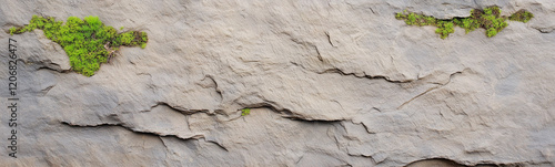 Stone Texture with Moss: Cl...