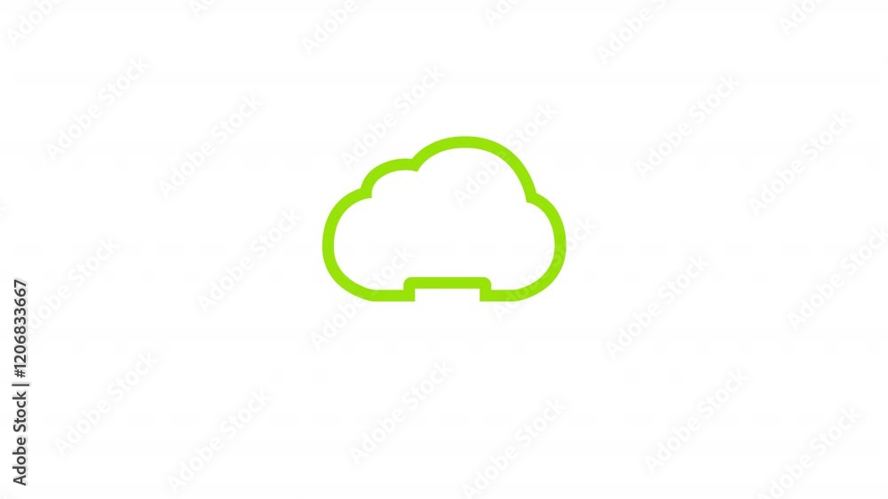 Lime Clouds icon Lime Clouds icon