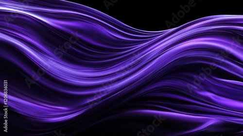 Wallpaper Mural Abstract Purple Flowing Lines Torontodigital.ca
