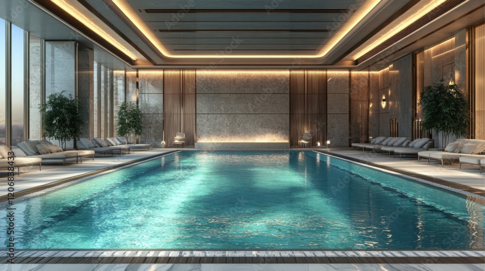 Obraz premium Piscine