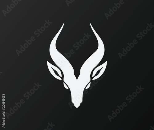 Illustrator design Creative Goat logo design goat icon modern company logo, Goat logo icon vector design	
