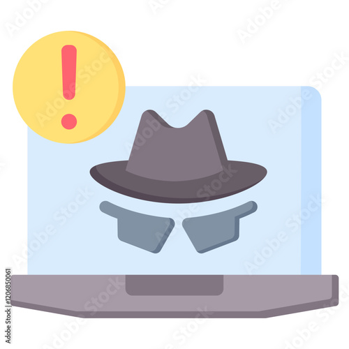 Spyware Flat Icon