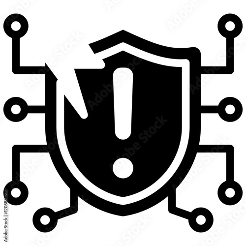 Vulnerability Glyph Icon