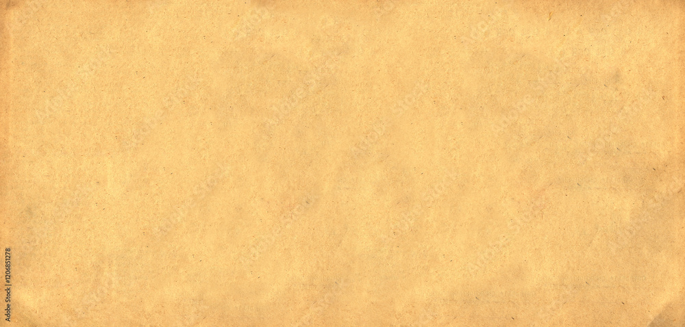 Obraz premium Background with grunge texture of retro paper. Horizontal or vertical cardboard texture banner. Old paper vintage texture. Craft eco paper sheet backdrop with rough grunge shabby scratched textured