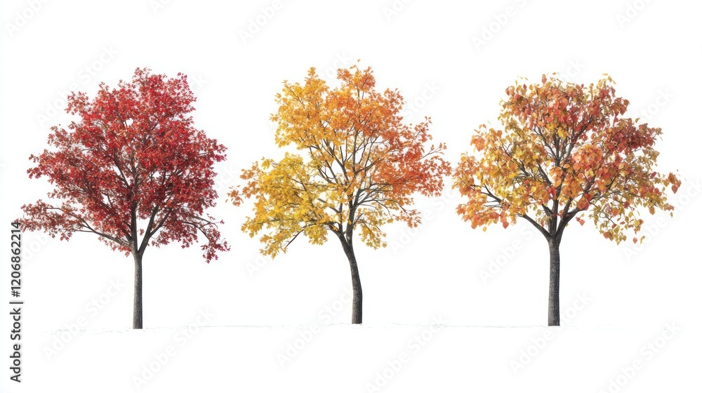 Autumn Tree Trio Autumn Tree Trio