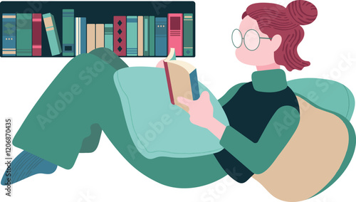 ゆったりと読書を楽しむ